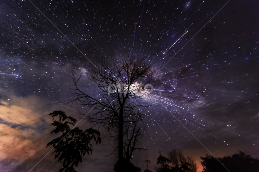 exploded milkyway by Christianto Mogolid - Landscapes Starscapes