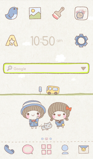 BeBe play dodol launcher theme