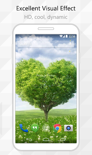 Green Tree Live Wallpaper