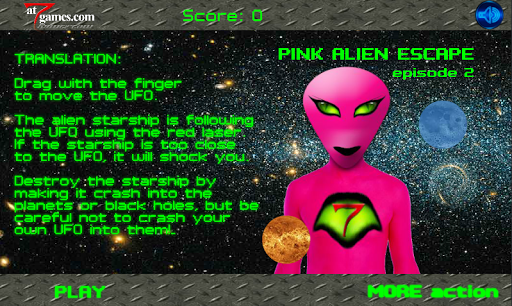 Pink Alien ESCAPE