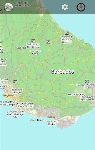 BARBADOS travel map