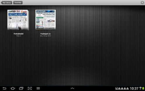 Frettabladid Screenshots 2