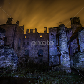 The ruins of Dunmore Park House. by Buster Brown - Buildings & Architecture Decaying & Abandoned