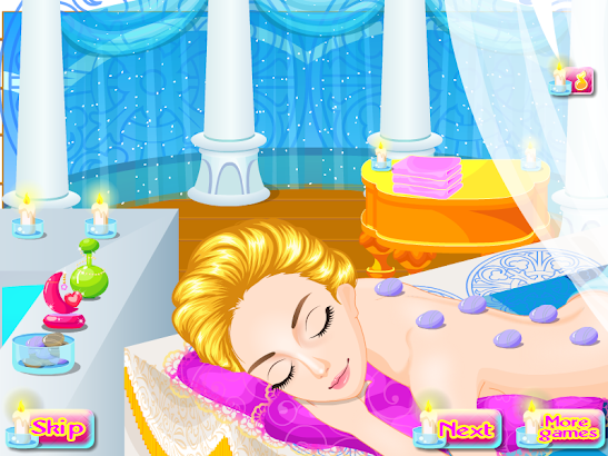 Beauty spa princess games screenshot