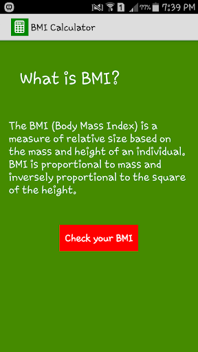 BMI Calculator