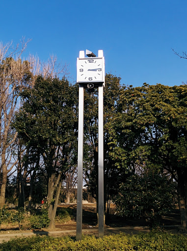 稲田公園の時計塔
