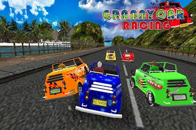 Granny Car Racing ( 3D Game) poster 2