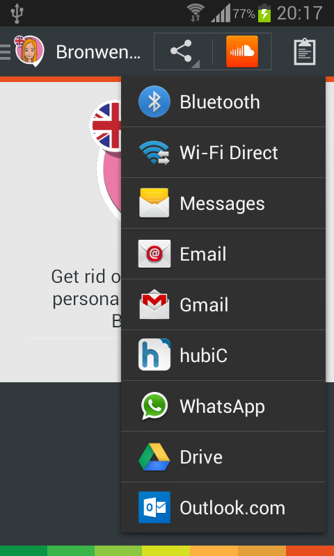 Brownen TTS voice (English) Screen 2