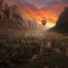 Zion by Siyu Liu - Landscapes Mountains & Hills