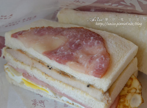 埔里美食～蔗飄香手工培根火腿早餐