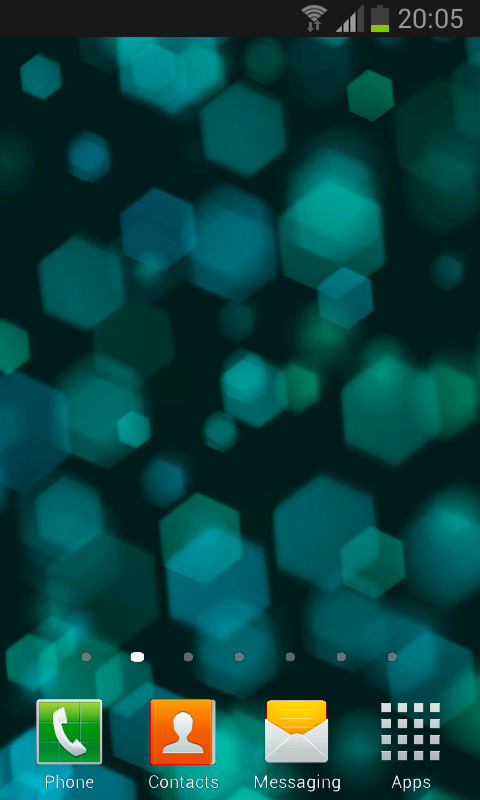 Light Drops Pro Live Wallpaper Screen 3