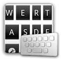 MonochromeBlack keyboard skin logo