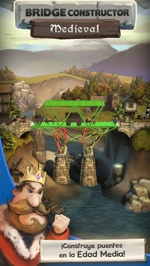 Bridge constructor medieval прохождение