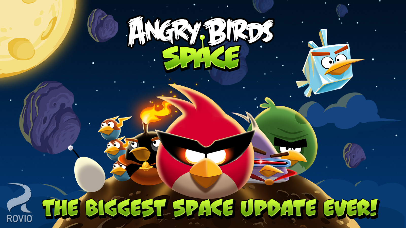 Angry Birds Space - screenshot
