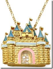 disney castle pendant