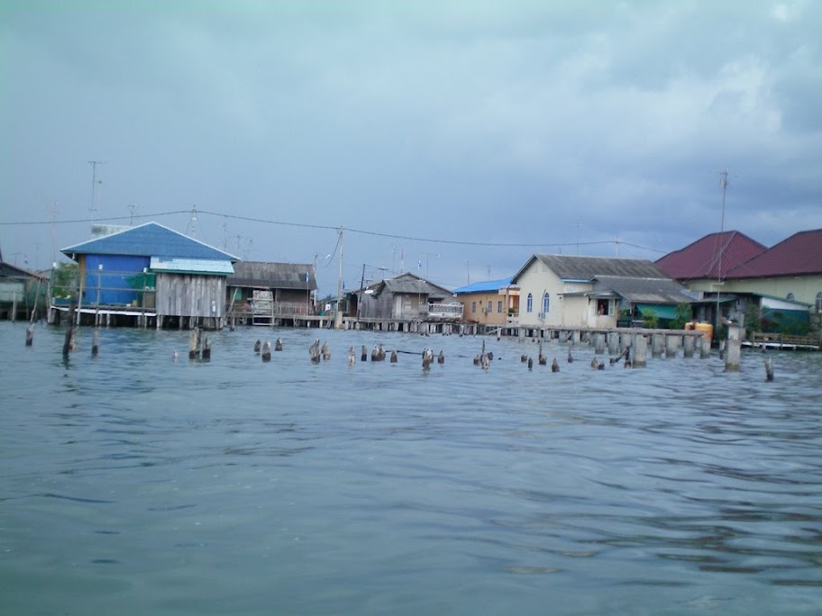 Village de Maisons sur l'eau
