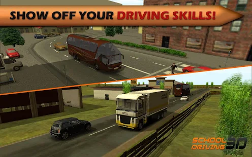  School Driving 3D – Vignette de la capture d'écran  