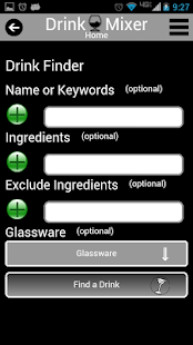 Drink Mixer FREE drink recipes Screenshots 1
