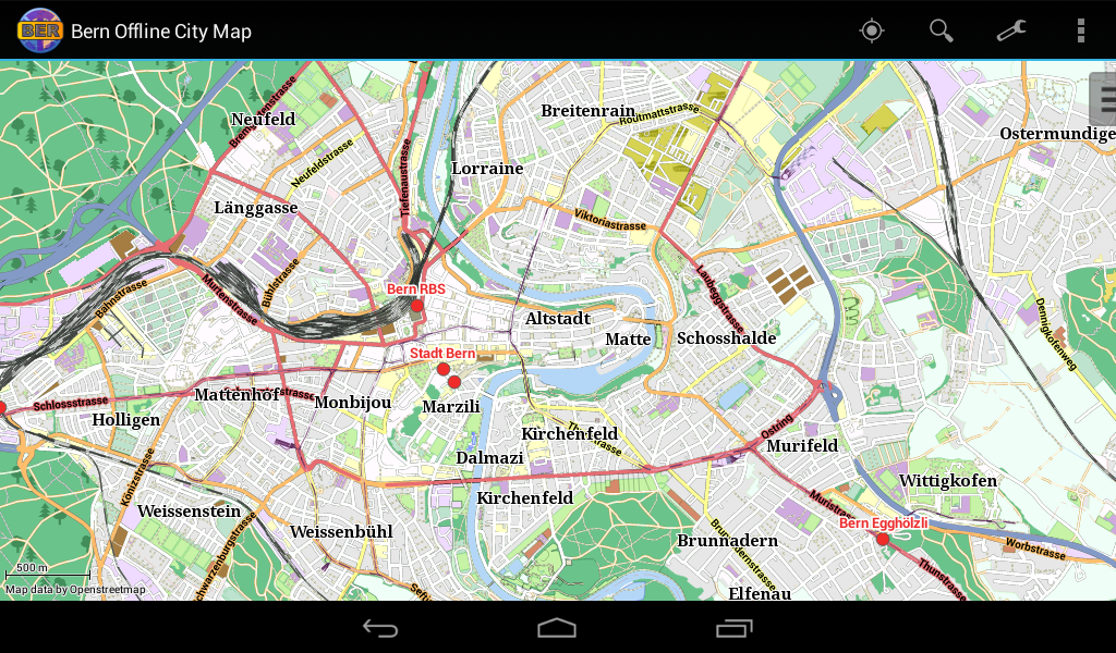 Map App Bern
