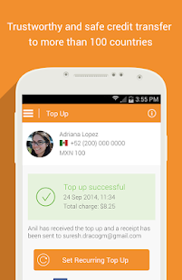 Sendly: Credit your loved ones Screenshots 1