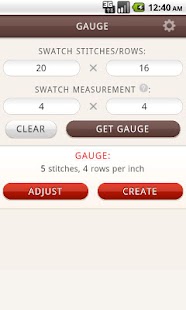 Gaugefy: Knitting Gauge