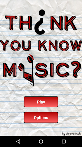 Think you know Music Quiz