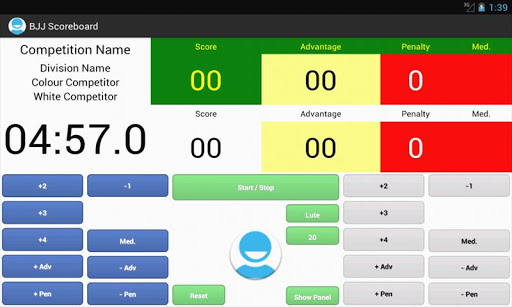 BJJ Scoreboard