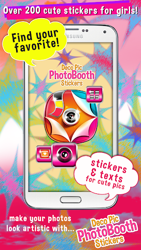 Deco Pic PhotoBooth Stickers