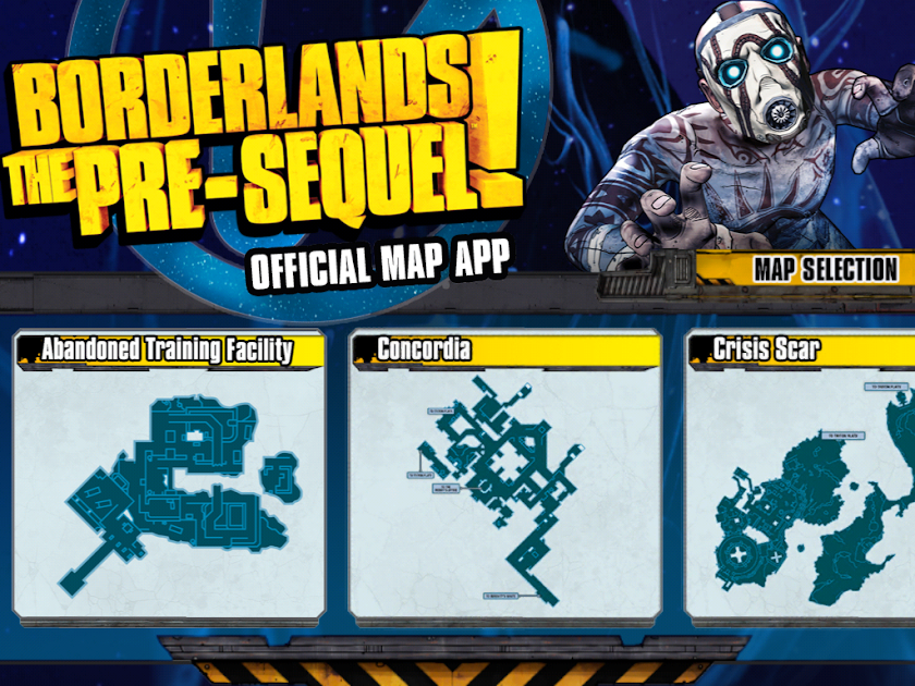 Official BL Pre-Sequel Map App Screen 2