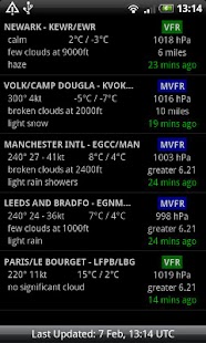 AirReport Pro - METAR &amp; TAF screenshot for Android