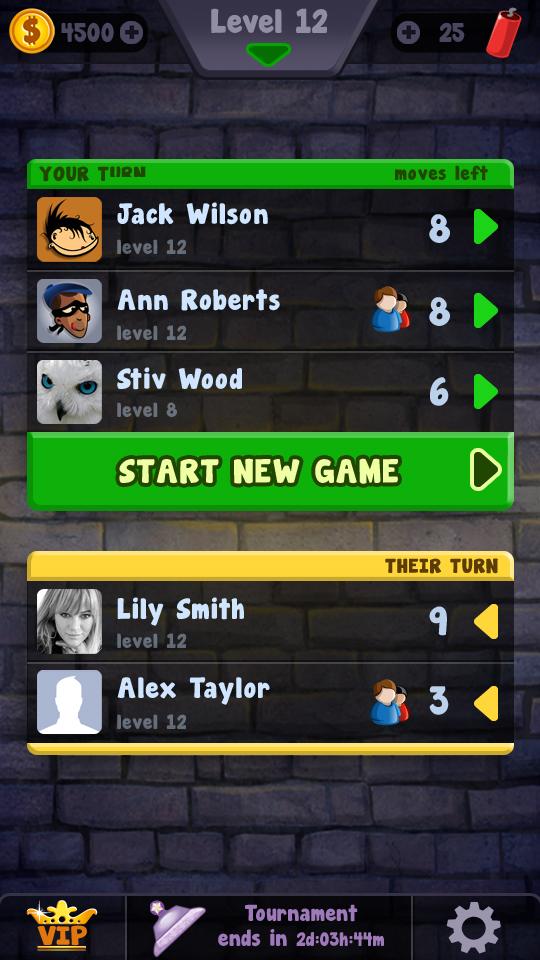 Words 4 Diamonds Screen 2