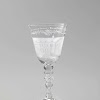 Wine glass with the former Roman Catholic Orphanage in Leiden
