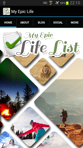 My Epic Life List