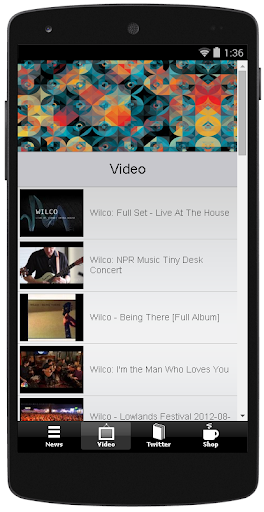 Wilco Fan App