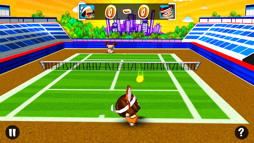 Android application Chop Chop Tennis screenshort