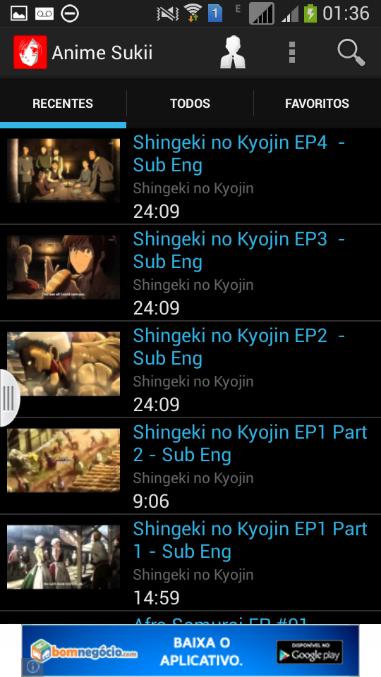 Anime Sukii Desenhos Japoneses Screen 2
