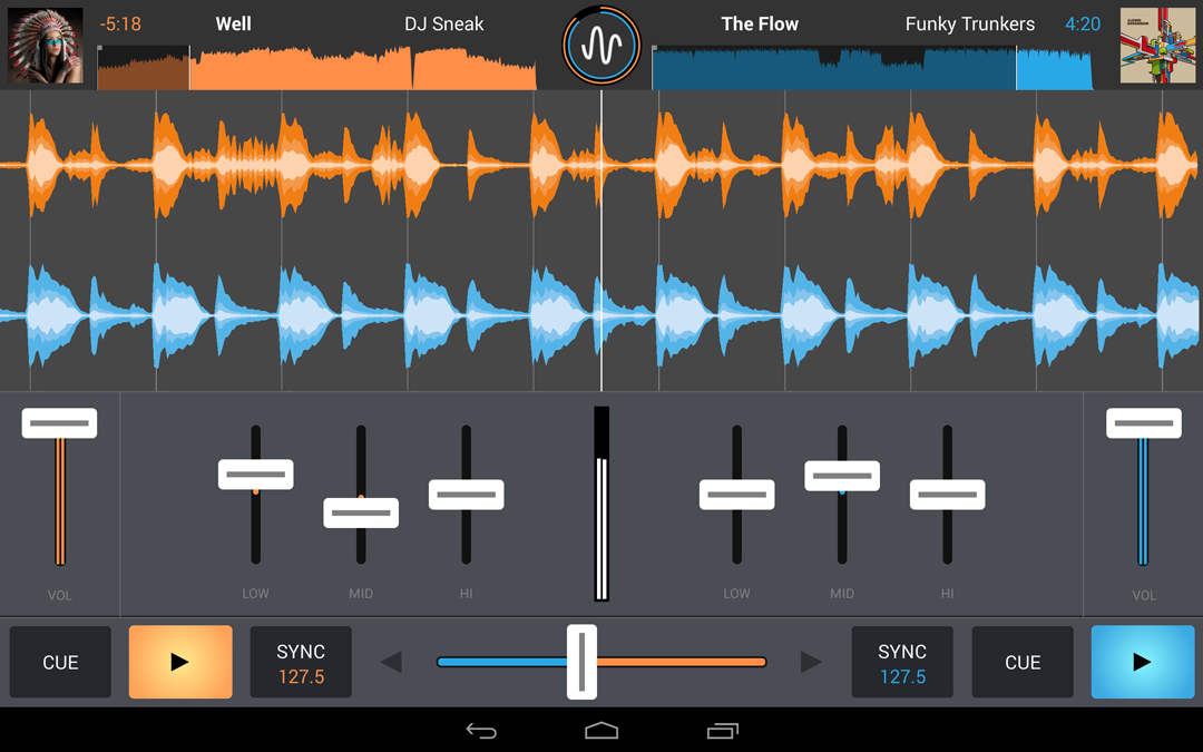 Cross DJ Pro - screenshot