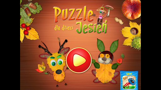 Puzzle dla dzieci - Jesień