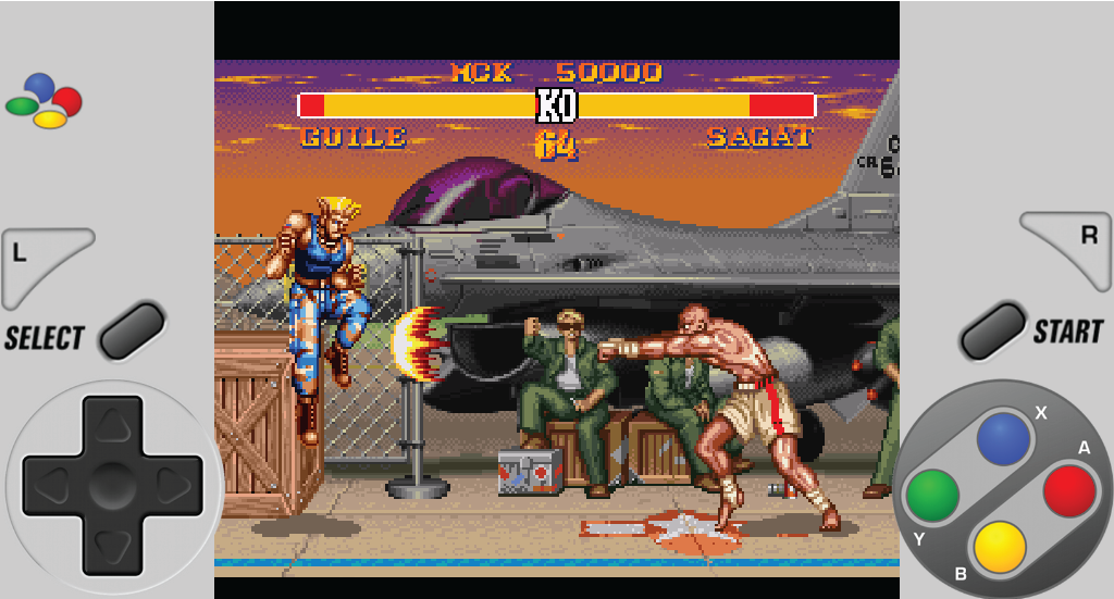 SuperGNES (SNES emulador) - screenshot
