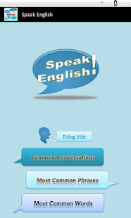 Speak English