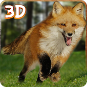 Wild Hungry Fox Attack Sim 3D
