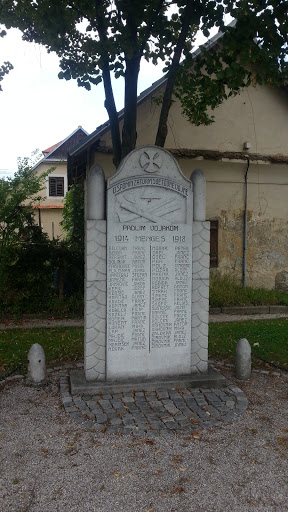 Mengeš WW1 Fallen Soldiers Monument