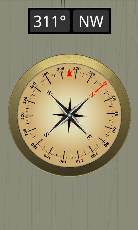 Android application Accurate Compass Pro screenshort