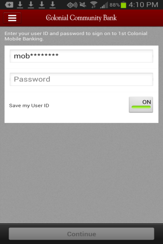 1st Colonial Mobile Banking