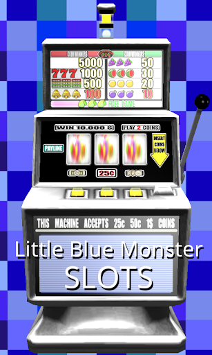 3D Blue Monster Slots - Free