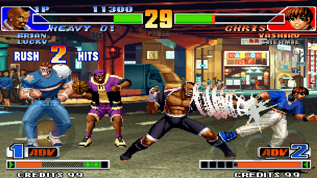 THE KING OF FIGHTERS '98: captura de tela