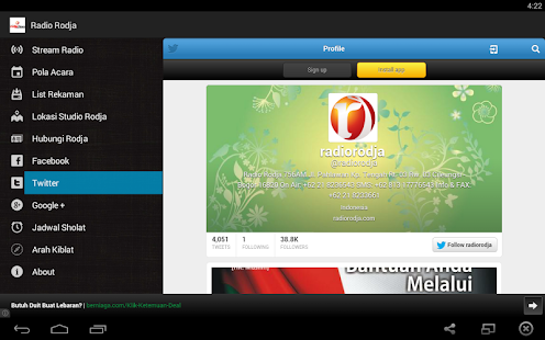   Radio Rodja- screenshot thumbnail   