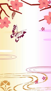 Cherry blossom and Butterfly Screenshots 0