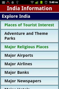 IndiaInfo - India Information Screenshots 8
