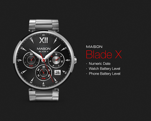 Blade X watchface by Mason